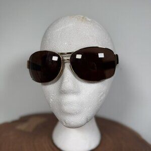 Y2K Doce & Gabbana DG2027B Rhinestone Logo Sunglasses